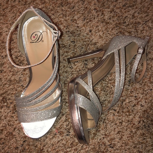 Silver Formal Heels - Picture 4 of 6